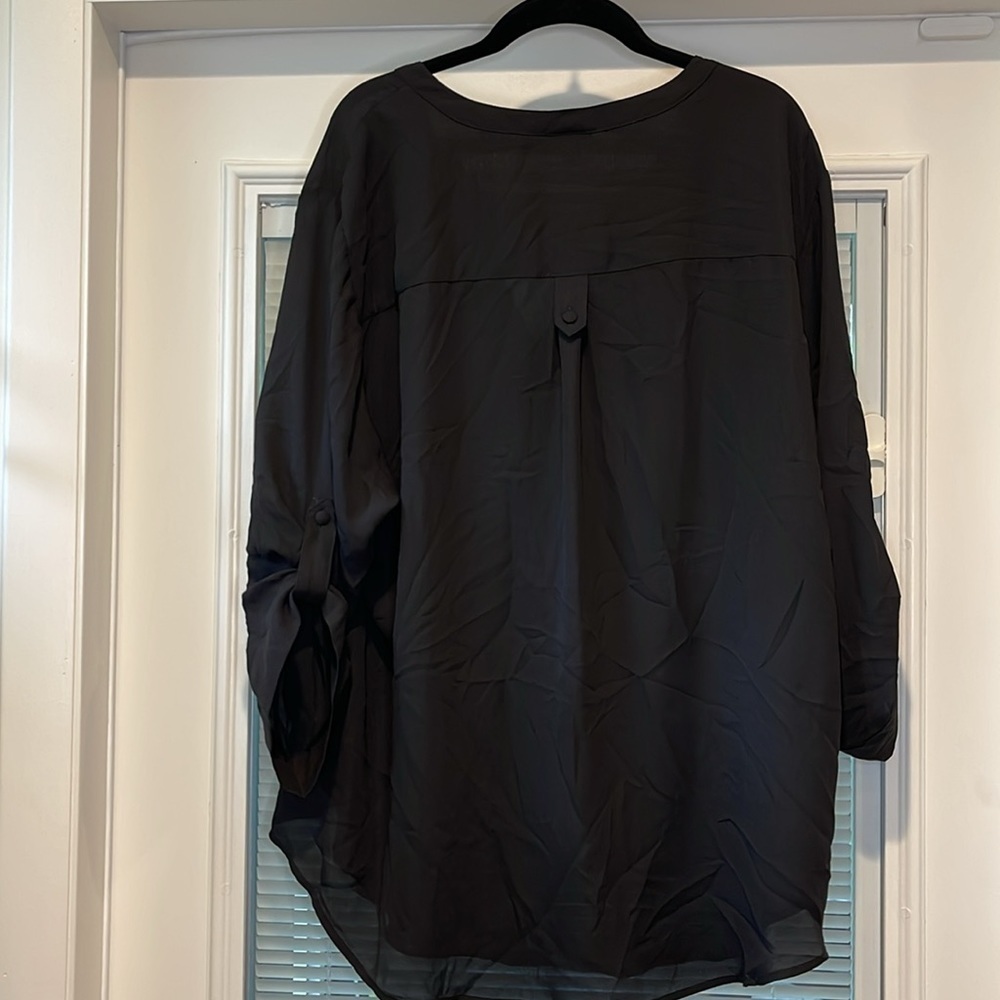 Torrid Harper Sheer Black Top - Picture 4 of 5